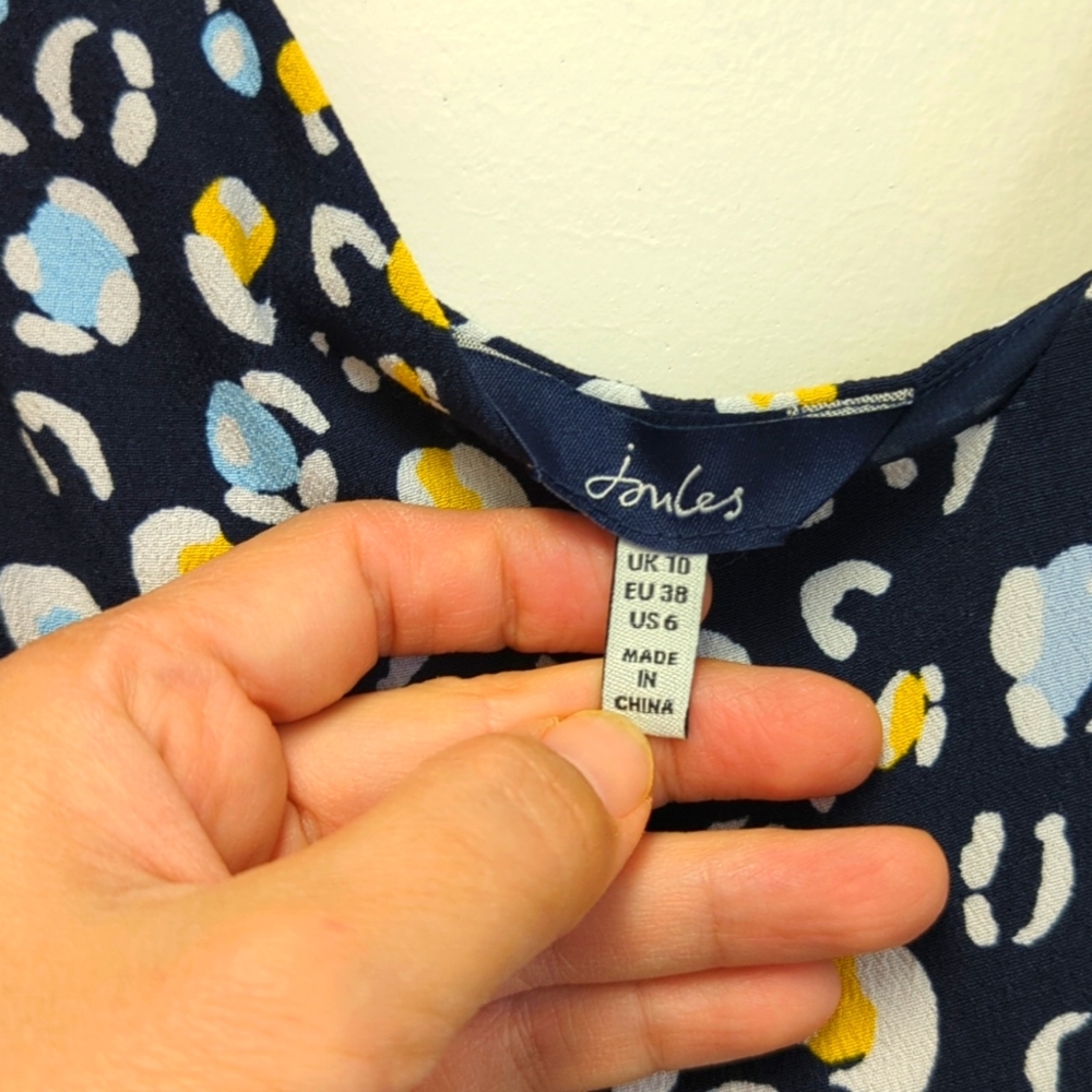 Joules V Neck Camisole Size 6 - Picture 6 of 10